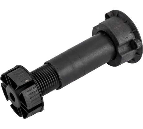 Кухонная регулируемая опора STARFIX Н100-120 мм, черная SMF-7093