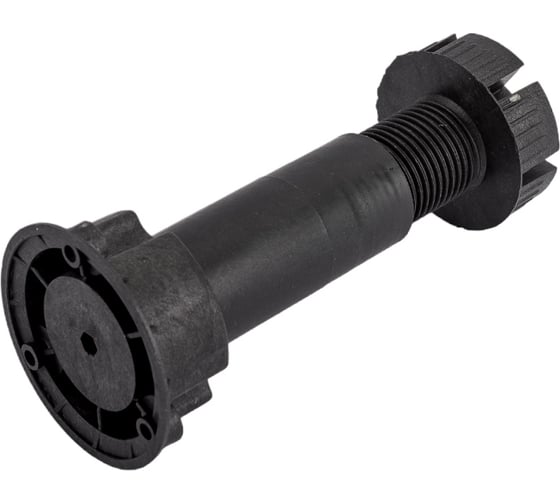 Кухонная регулируемая опора STARFIX Н100-120 мм, черная SMF-7093