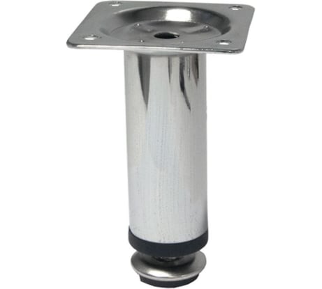 Опора мебельная круглая d30x100 мм хром STARFIX SMF-3095 ЦВ-0042916328