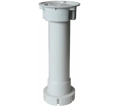 Кухонная регулируемая опора STARFIX Н145-165 мм, белая SMF-7322