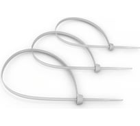 Нейлоновая стяжка Cabeus неоткрывающаяся, безгалогенная (halogen free), 150x2.5 мм, 100 шт. CT-150