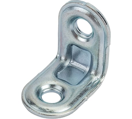 Мебельный кронштейн STARFIX 22x22 мм, белый цинк, 4 шт. SMM1-67790-4