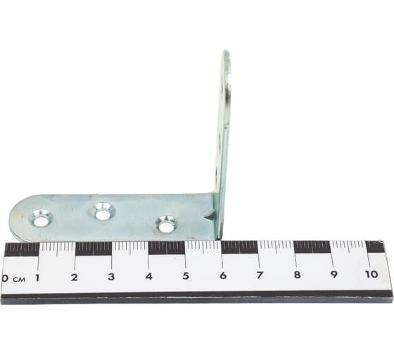 Мебельный кронштейн STARFIX 60x60 мм, белый цинк, 4 шт. SMM1-51828-4