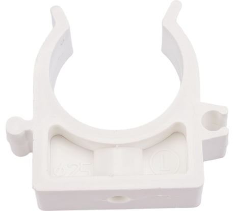 Опора для крепления ППР и металлопластиковых труб MasterProf 25 мм, 10 шт. ИС.130784