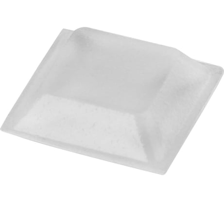 Амортизатор ЕВРОПАРТНЕР прозрачный, самоклеящийся, 12,7x12,7/3 (8 шт.) 16 9158 1