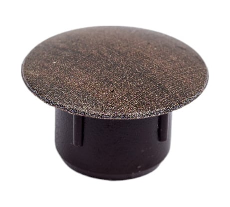 Заглушка на отверстие с текстурой ЕВРОПАРТНЕР d10 орех сиена, 16 шт. 16 0754 1