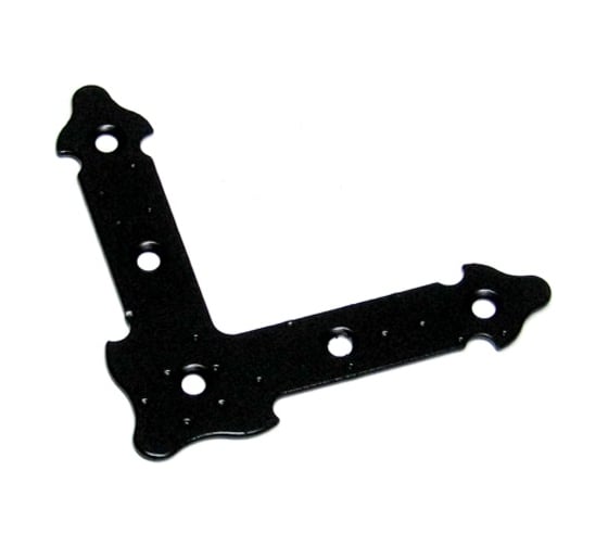 Уголок STARFIX 165x165x26 мм декоративный, черный матовый SMP-54732-1 1