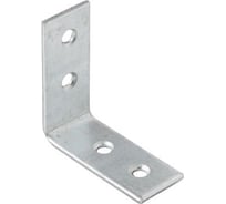 Мебельный уголок STARFIX 17x40x40 мм белый цинк, 100 шт в карт. уп. SMC3-75879-100