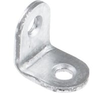 Мебельный уголок STARFIX 12x19x19 мм круглый, белый цинк, 100 штук SMC1-94076-100