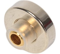 Сквозное крепление для зеркал ЕВРОПАРТНЕР d16, полусфера, никель, 2 шт. 16 0121 1