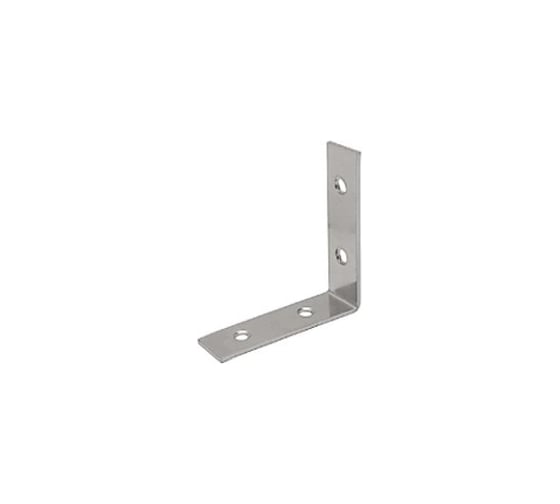 Мебельный уголок ЦКИ 60x60x18, 4 отверстия, цинк, 10 шт. 3444 1