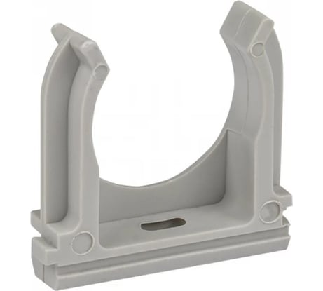 Крепеж-клипса EKF d32 мм, 10 шт., серая -Plast derj-z-32n-r