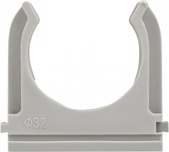 Крепеж-клипса EKF d32 мм, 10 шт., серая -Plast derj-z-32n-r