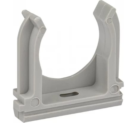 Крепеж-клипса EKF d25 мм, 10 шт., серая -Plast derj-z-25n-r