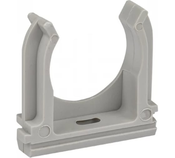 Крепеж-клипса EKF d25 мм, 10 шт., серая -Plast derj-z-25n-r 1