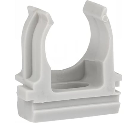 Крепеж-клипса EKF d20 мм, 10 шт., серая -Plast derj-z-20n-r