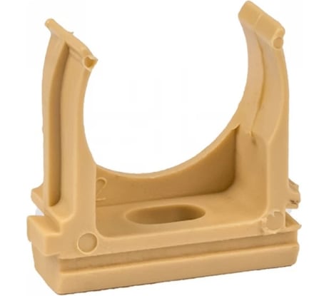 Крепеж-клипса EKF d25 мм, 10 шт., светлое дерево -Plast derj-z-25w