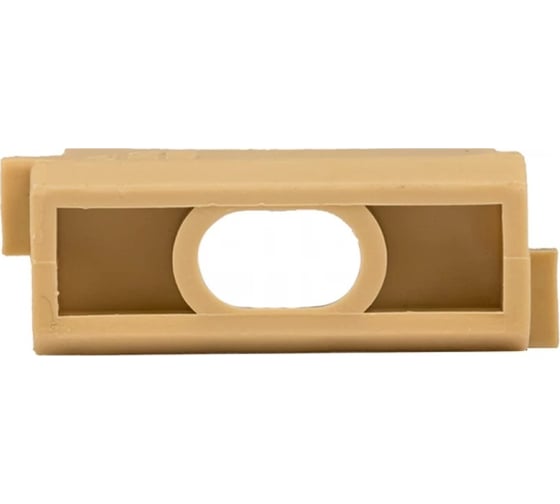 Крепеж-клипса EKF d25 мм, 10 шт., светлое дерево -Plast derj-z-25w