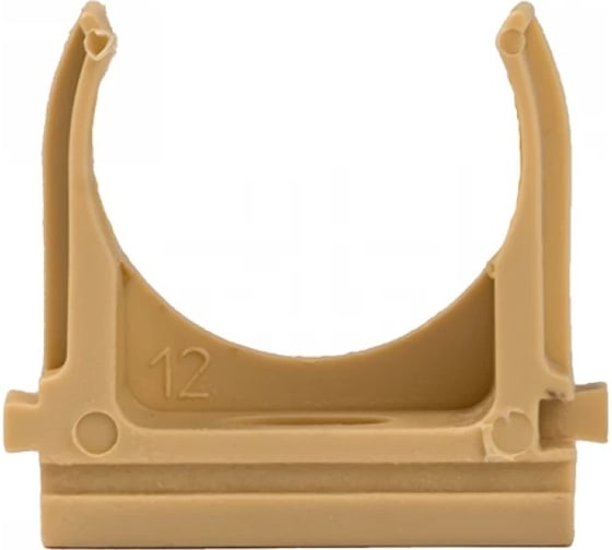 Крепеж-клипса EKF d25 мм, 10 шт., светлое дерево -Plast derj-z-25w