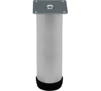 Мебельная регулируемая опора Lemax PROF малая, 150 мм, матовый хром N0030-150 SC