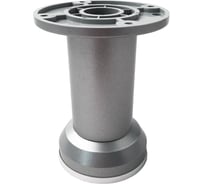 Декоративная регулируемая опора 100 мм Lemax PROF серый хром DK2-100-50-22