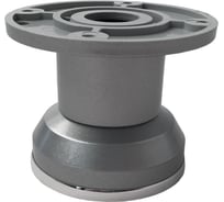 Декоративная регулируемая опора 60 мм Lemax PROF серый хром DK2-60-50-22