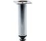 Мебельная регулируемая малая опора Lemax PROF 150 мм, матoвый xрoм N0010-150 SC 1