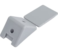 Мебельный пластиковый уголок STARFIX серый, 4 шт. SMM2-73873-4