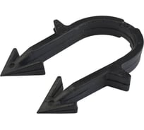 Якорная скоба STOUT Smf-0003-001620 для труб д.16-20 мм, цвет черный RG008SB7OL5D7G