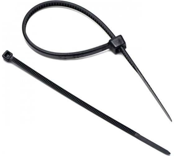 Кабельная стяжка NORMA 4,5x430, черный, 100 шт. 8600230607 1