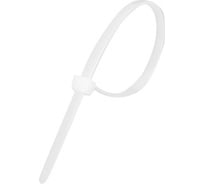 Кабельная стяжка NORMA 2,6x160, белый, 100 шт. 8600130302