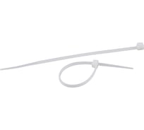 Кабельная стяжка ЭРА 5x300, белая, 25 шт. Б0057066