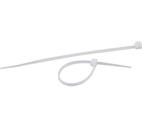 Кабельная стяжка ЭРА 5x300, белая, 25 шт. Б0057066