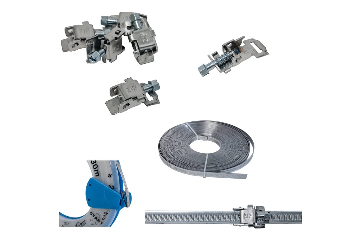 Хомутная нержавеющая лента NBPT 9 мм, 30 м 58275 - выгодная цена ...
