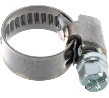 Ленточный червячный хомут 010-016мм нержавеющая сталь JTC-ZN16