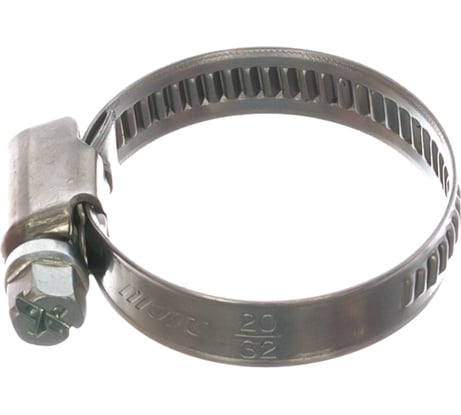 Хомут ленточный 020-032мм червячный нержавеющая сталь JTC -ZN32 700778