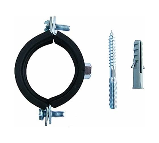 Трубный хомут STI 162-168 мм (6")xМ10 D350-00017 1