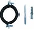 Трубный хомут STI 20-23 мм (1/2")xМ8 D350-00013 1