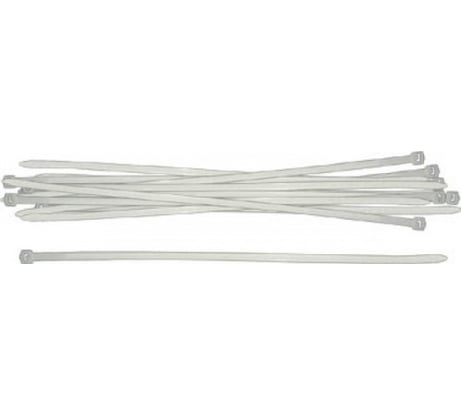 Набор нейлоновых хомутов KROFT 100 шт 100 мм белых 202137