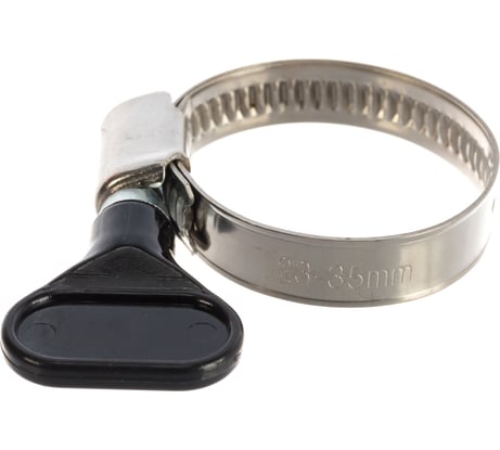 Обжимной хомут QUATTRO ELEMENTI 20-35 мм нержавеющая сталь с ключом 2 шт 642-234
