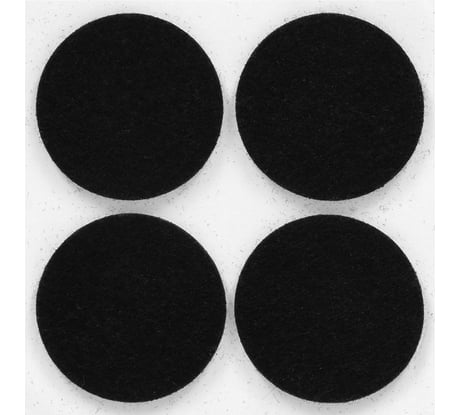 Защитные протекторы из фетра VORTEX черные, 38 мм 24349