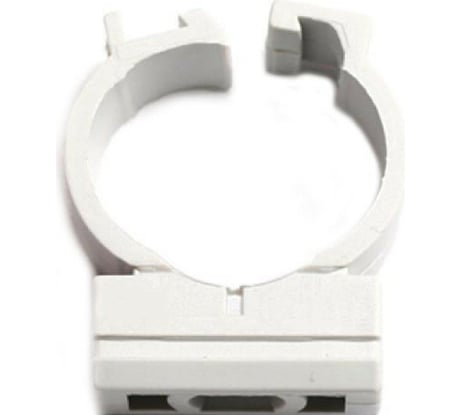 Держатель для труб DKC двухкомпонент. d16 100шт 51116DIY