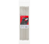 Хомут ELECTROVOLT нейлоновый, белый, 4.8x300 50 шт. EV-CT4,8x300W-50