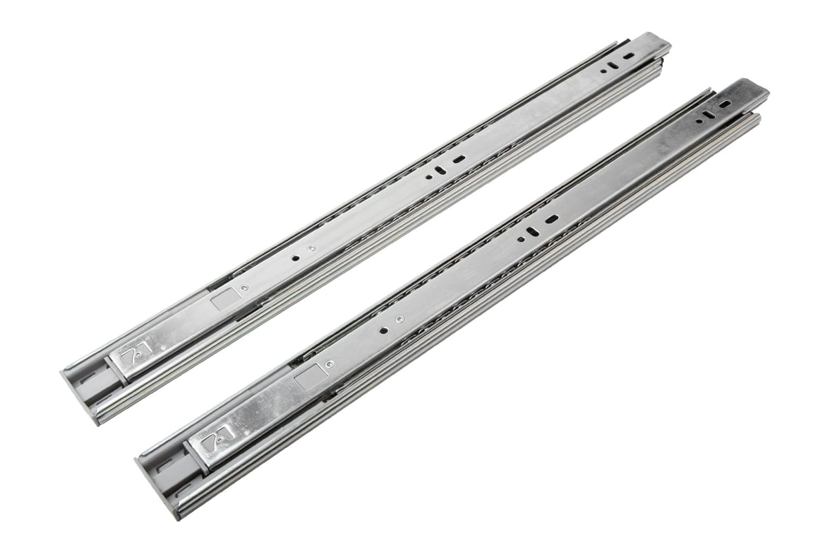 Шариковые направляющие полного выдвижения Lemax PROF с доводчиком ...
