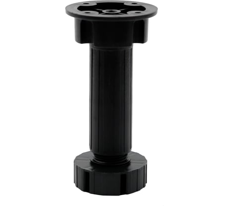 Регулируемая опора для корпоративной мебели Lemax PROF черный, 120 мм FL12B