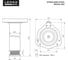 Опора для стола Lemax PROF 820 мм, античная бронза N0000-820 AB 2