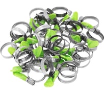 Металлические хомуты СИБРТЕХ элемент крепления с формой ключа 25-40мм, 50шт/уп 47551