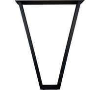 Опора для стола ЭЛИМЕТ V-образная 81 см, черная, 2 шт. БП-00002818