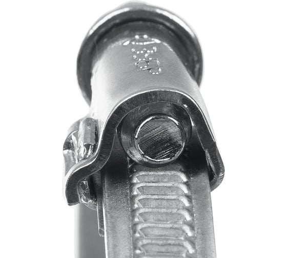 Червячный хомут ЗУБР Х-9н 32-50 мм, оцинкованный, 50 шт. 37807-50