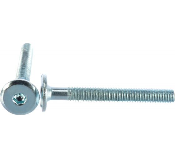 Мебельный винт ЦКИ М6x10, Ц, HEX 4 200 шт. 75838 1